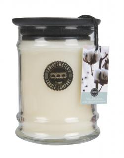 Bridgewater Candle Company Vonná svíčka White Cotton (bílá bavlna) 250 g