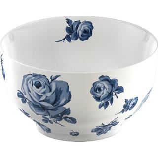 Creative Tops Vintage indigo Porcelánová miska Floral, 16 cm
