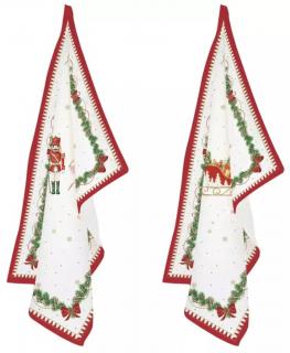 Easy Life Kuchyňské utěrky Magie De Noel 70 × 50 cm 2 ks