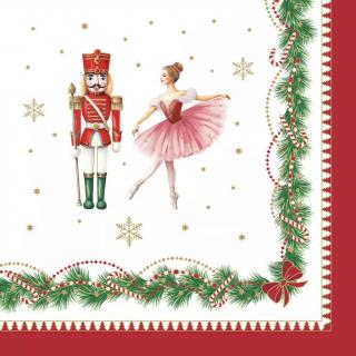 Easy Life Papírový ubrousek Magie De Noel (kouzlo Vánoc ) 33×33 cm 20 ks