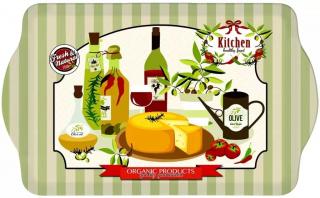 Easy Life Plastový servírovací tác Kitchen 38 × 23 cm