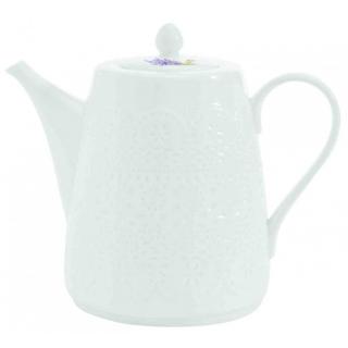 Easy life Porcelánová čajová konvice Lavande 850 ml