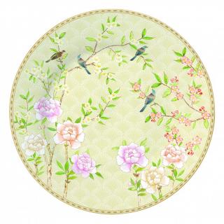 Easy Life Porcelánový dezertní talíř Palace Garden Fresco  ø19 cm