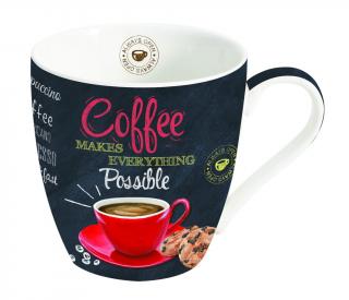 Easy Life Porcelánový hrnek na kávu It´s Coffee Time 350 ml