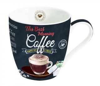 Easy Life Porcelánový hrnek na kávu It´s Coffee Time Cappuccino 350 ml
