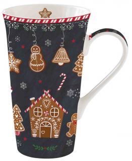 Easy Life Porcelánový hrnek velký Gingerbread velký 600 ml