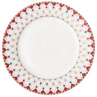 Easy Life Porcelánový jídelní talíř Christmas Wonderland ø26,5 cm