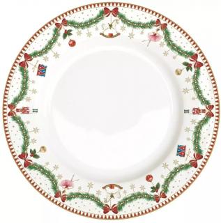 Easy Life Porcelánový jídelní talíř Magie De Noel ø 26.5 cm