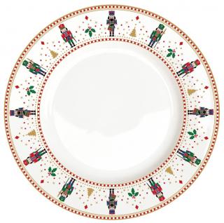 Easy Life Porcelánový jídelní talíř Nutcracker ø26,5 cm