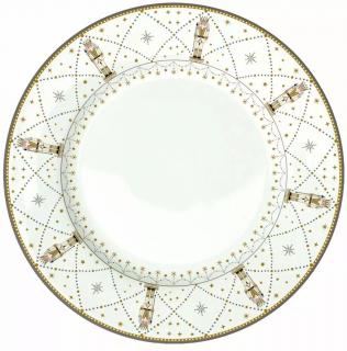 Easy Life Porcelánový jídelní talíř Royal Nutcracker 26,5×26,5 cm