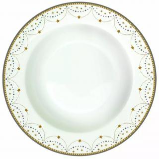 Easy Life Porcelánový polévkový talíř Royal Nutcracker 21,5×21,5 cm