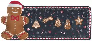 Easy Life Porcelánový servírovací tác Gingerbread 36 × 16 cm