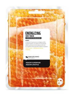Farmskin SUPERFOOD Výživná plátýnková maska Honey (med) pro dodání energie 25 ml