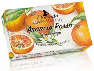 Florinda Italské rostlinné mýdlo Arancio Roso 200 g