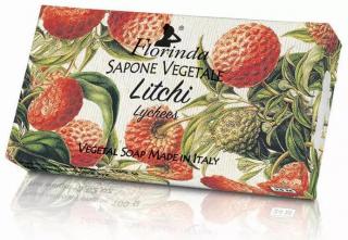 Florinda Litchi Italské přírodní rostlinné mýdlo Liči 100 g
