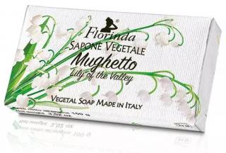 Florinda Mughetto Italské přírodní mýdlo Konvalinka 100 g