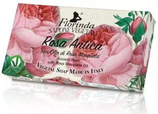 Florinda ROSA ANTICA Italské přírodní mýdlo Antická růže 100 g