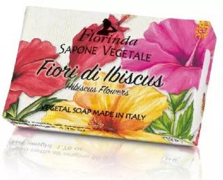 Florinda Rostlinné italské mýdlo Fiori Di Ibiscus (květy ibišku) 50 g