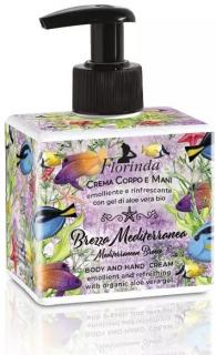 Florinda Tělový krém na ruce a tělo s pumpičkou Brezza Mediterranea 300 ml