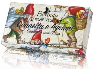 Florinda Vánoční mýdlo 100 g Cannella E Agrumi ( skořice ) 100 g