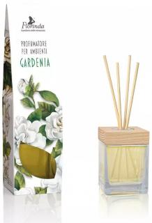Florinda Vonný difuzér Gardenia + ratanové tyčinky 200 ml