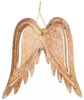 Home decor Kovová andělská křídla malá