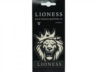 Lioness Závěsný pánský autoparfém Lioness 2 Vůně do auta inspirována Bvlgari Man in Black