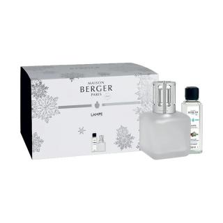 MAISON BERGER PARIS BERGER Winter Dárková sada katalytické lampy s náplní Pod Vánočním stromem 0,25l ojíněná