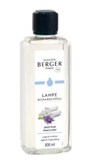 MAISON BERGER PARIS Fresh Linen/Svěží vyprané prádlo náplň do katalytické lampy 0,5l