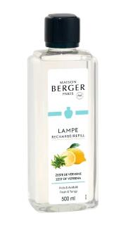 MAISON BERGER PARIS Zest of Verbena / Kúra z Verbeny náplň do katalytické lampy 500 ml