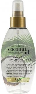 OGX Coconut Oil Vyživující Hydratační mlha na vlasy s kokosovým olejem 118 ml