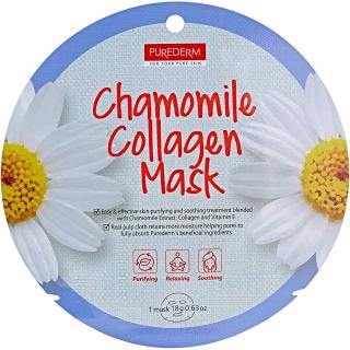 Purederm Textilní kolagenová maska s heřmánkem