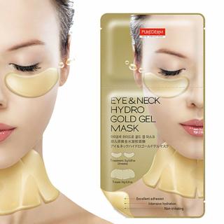 Purederm Zlatá hydrogelová maska pro oční okolí a krk