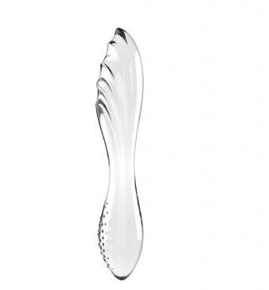Satisfyer Dazzling Crystal 1 Oboustranné dildo 18,2 cm