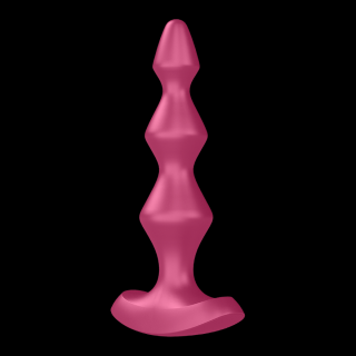 Satisfyer Lolli Plug 1 anální vibrátor růžová 13,9 x 3,2 cm