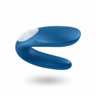 Satisfyer Partner Toy WHALE vibrátor pro páry modrá 8/9 cm x 3,3 cm