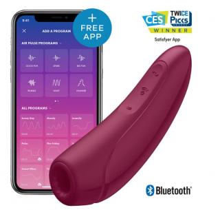 Satisfyer Podtlakový vibrátor Satisfyer Curvy 1+