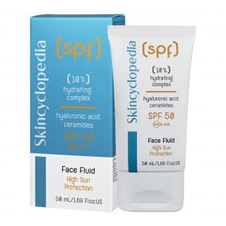 Skincyclopedia Pleťový ochranný fluid SPF 50 s kyselinou hyaluronovou 50 mL