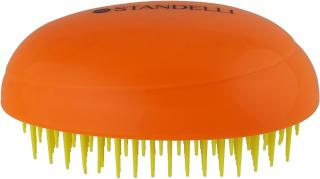Standelli professional Detangling brush Kartáč pro snadné rozčesávání vlasů oranžový 9,5x7 cm