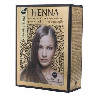 Standelli professional Henna 100% přírodní barva na vlasy Blond 6x10 ml