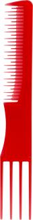 Standelli professional Hřeben červený 19 cm