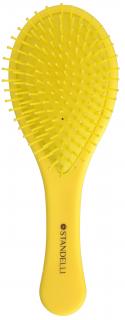Standelli Professional Macaron Detangling kartáč na vlasy žlutý 22 cm