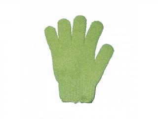 Standelli Professional Masážní rukavice zelená 15,5x15,5 cm