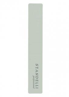 Standelli Professional Pilník na nehty široký bílý, hrubost 100/180, 1 ks