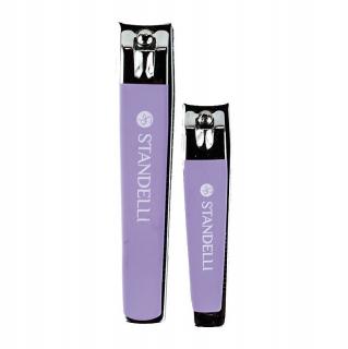 Standelli Professional Set cvakátek na nehty z nerezu 5,5 cm 7,5 cm 2 ks