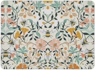 Ulster Weavers Korkové podložky Bee Bloom 4 ks 21,5 x 29 cm