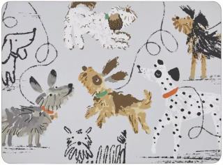Ulster Weavers Korkové prostírání Dog Days  21,5 x 29 cm 4 ks
