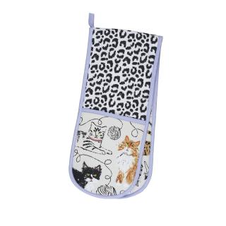 Ulster Weavers Kuchyňská dvojitá rukavice Feline Friends