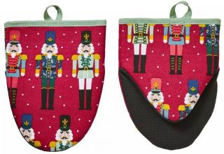 Ulster Weavers Pár malých kuchyňských rukavic Nutcracker Red 19 x 14 cm2 ks