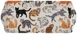 Ulster Weavers Plastový tác Feline Friends 39 × 17 × 2.5 cm